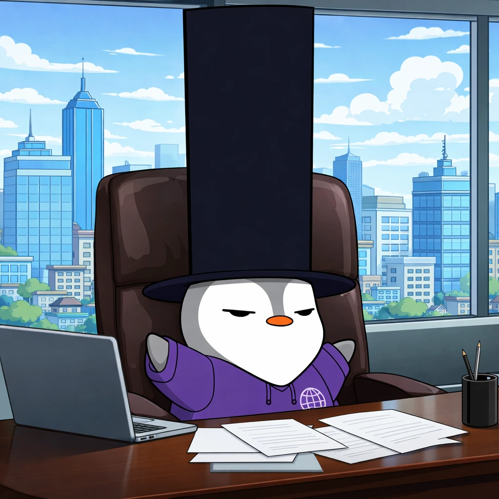 Fancy Penguin Boss